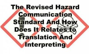 hazard communication standards translation image