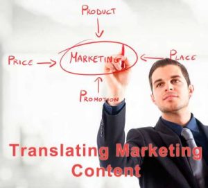 translating marketing content