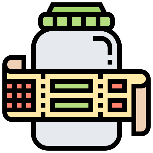 Illustration of a colorful, stylized train engine with geometric details and shapes.